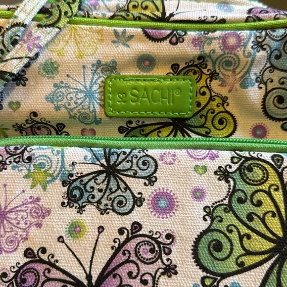 Sachi Insulated Green Butterfly Bag - Picture 2 of 6